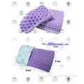 Hexagon hole wave shape TPE breathable kid pillow